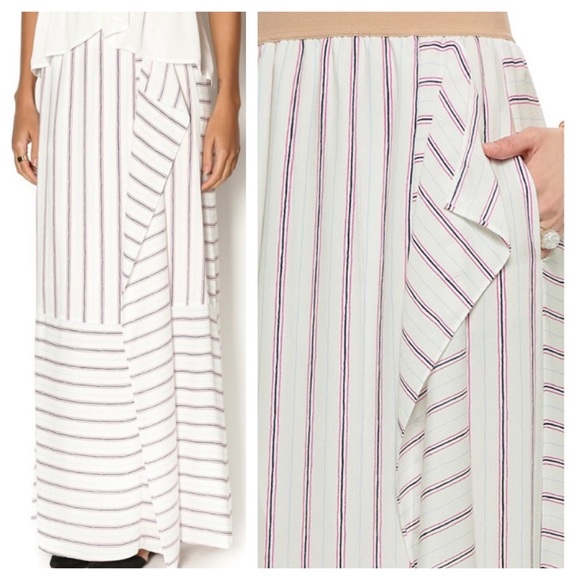 BCBG Max Azria Haleigh Striped Maxi Skirt - Picture 4 of 9